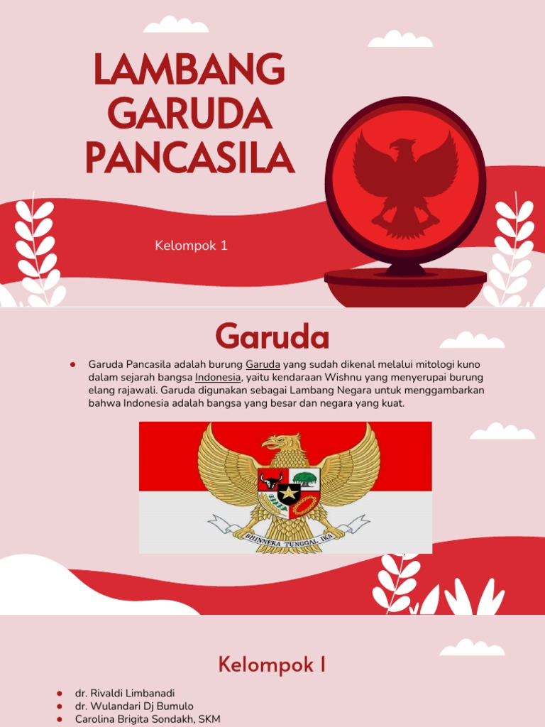 Kelompok 1 - LAMBANG NEGARA | PDF