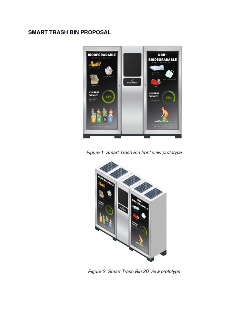 Smart Trash Bin Prototype Overview | PDF | Computers