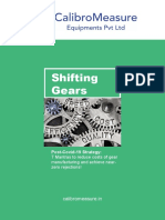 Shifting Gears E Book by CalibroMeasure Equipments