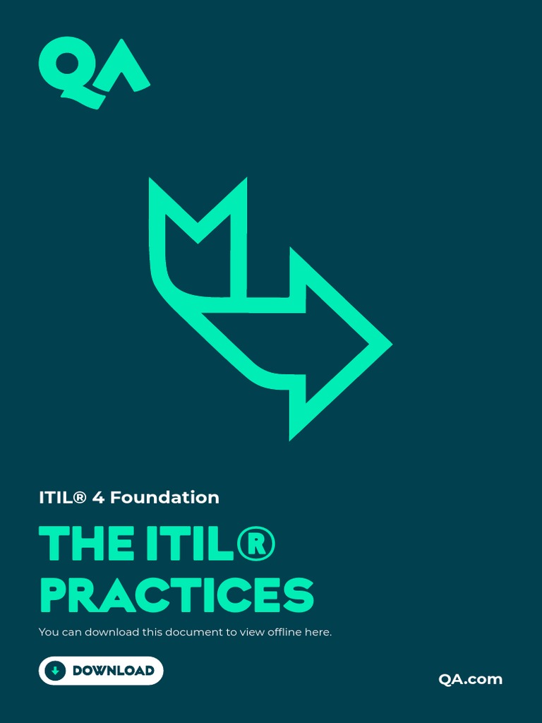 ITIL The ITIL Practices | PDF | Business | Finance & Money Management