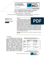 The Condition of Significant Wave Height and Wind Velocity in Makassar Strait During 2017