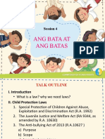 Session 4 - Ang Bata Ang Ang Batas