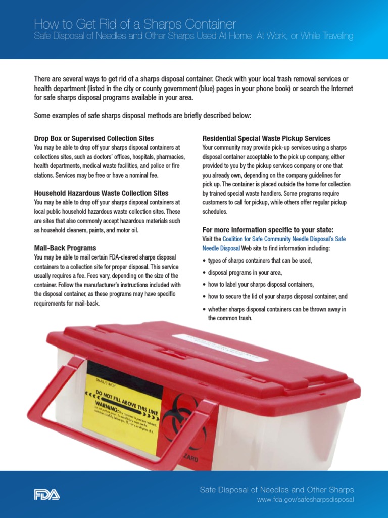 HowtoGetRidofaSharpsContainerPrintableVersion PDF