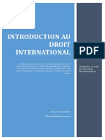 DROIT INTERNATIONAL Public