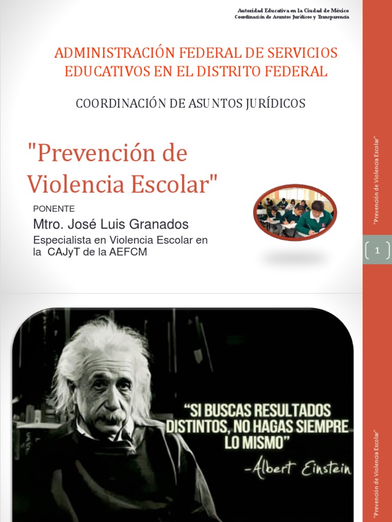 Prevención de Violencia Escolar | PDF | Abuso infantil | Violencia