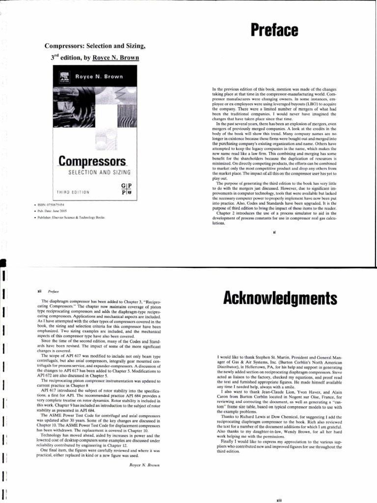 Compressors Selection and Sizing PDF