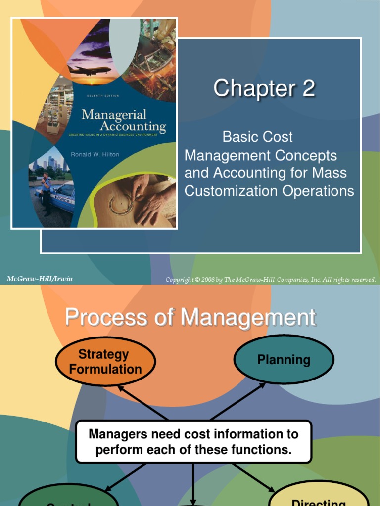Basic Cost Management Concepts and Accounting For Mass Customization ...