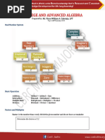 College and Advanced Algebra Handout