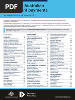 A Guide to Australian Government Payments 20 March 2023 to 30 June 2023