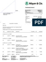 Proforma Invoice