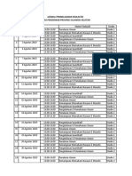 Jadwal Skolastik Agustus 2023