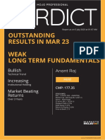 Stock Verdict Anant Raj 2023-07-05