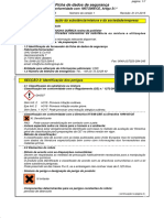 Ficha de Segurança - UHU Bucha Química