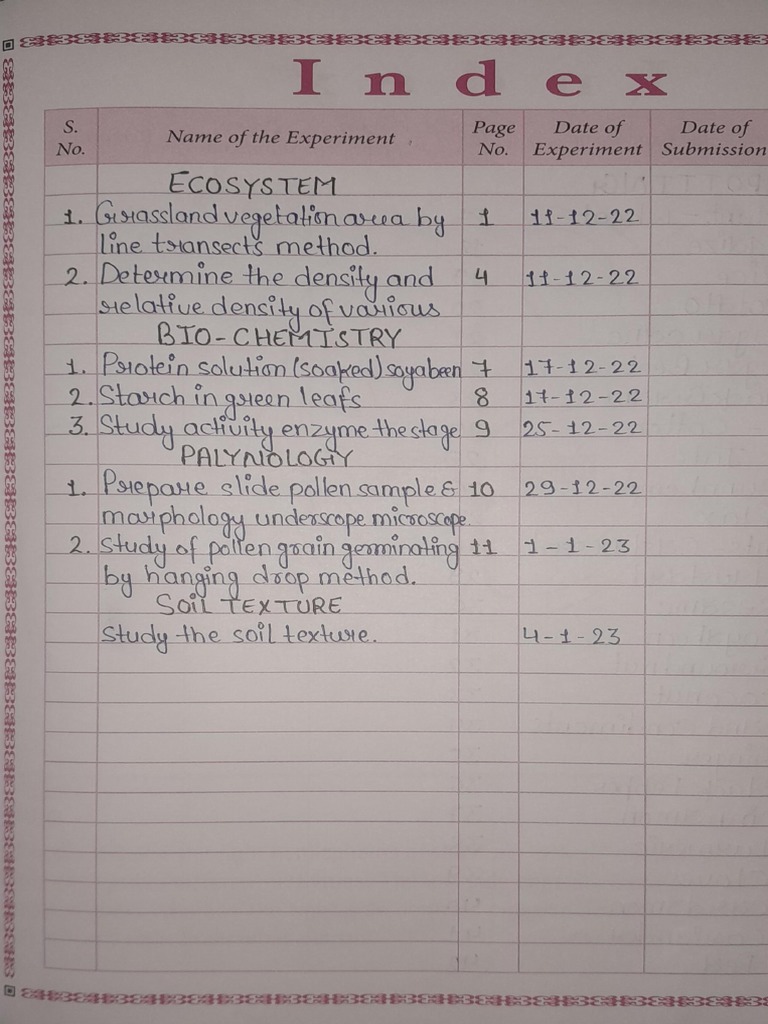 Avinash Harshit Botany Practical | PDF