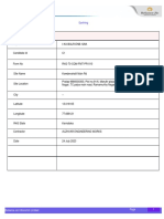 Inspection Report - Earthing