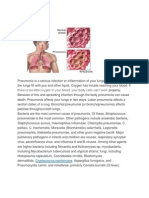 Pa Tho Physiology Pneumonia