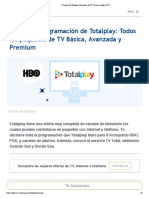 Canales de Totalplay I Paquetes de TV I Guía Completa 2022