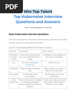 Top Kubernetes Interview Questions and Answers