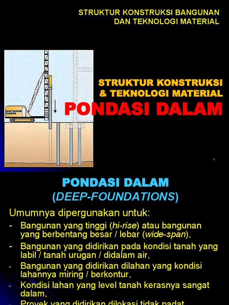 Pondasi Dalam Pdf