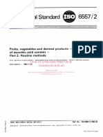 ISO-6557-2 1984 - Determinação de Ácido Ascórbico