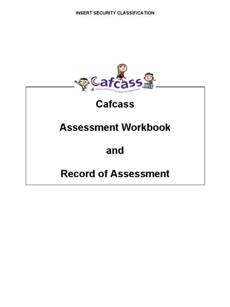 Cafcass Assessment Workbook Guide | PDF