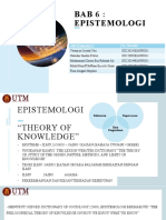 Bab 6 Epistemologi (Kumpulan 4)