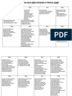 Lista de Alunos Que Não Fizeram A Prova Sabe