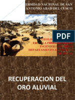 3.2. - Recuperación de Minerales de Placer