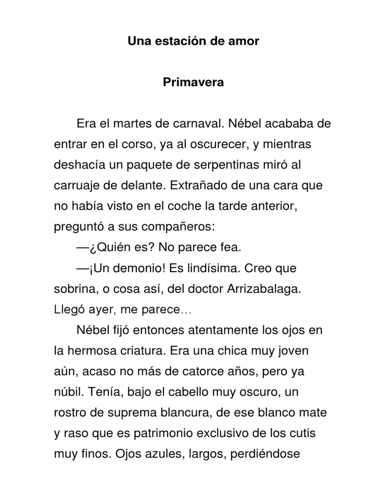 Una estación de amor PDF Amor