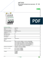 Predpazitel Avtomatichen Tripolyusen 32a 400v A9f73332 Schneider Datasheet