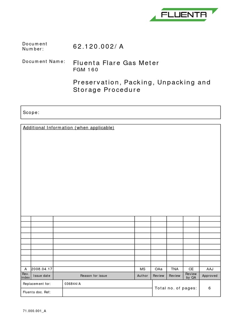 Preservation and Packing Procedure | PDF | Business