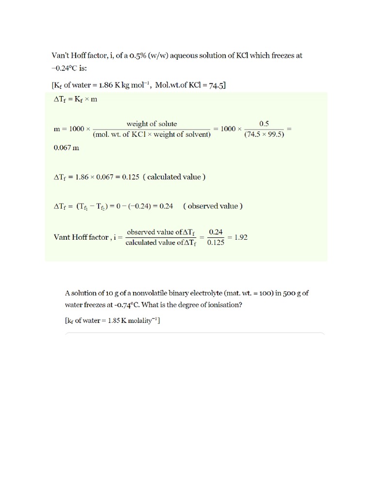 Beyond The Basics What Is Vant Hoff Factor - fzcxxs6