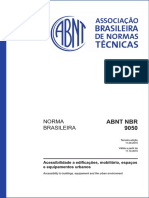 Nbr 9050- Acessibilidade