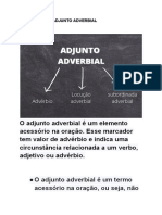 Adjunto Adverbial