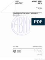 NBR 6023-n Informação e Documentação - Referências - Elaboração