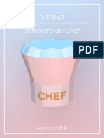 Sombrero de Chef - Momuscraft