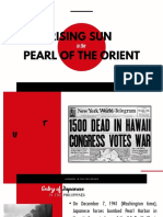 Rising Sun in The Pearl of The Orient