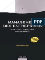 Management Des Entreprises - Stratégie - Structure - Organisation by Richard Soparnot