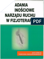 Skolimowski T. - Badania Czynnoå Ciowe Narzä Du Ruchu W Fizjoterapii