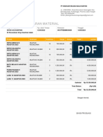 Invoice Material 12 Agustus 2023