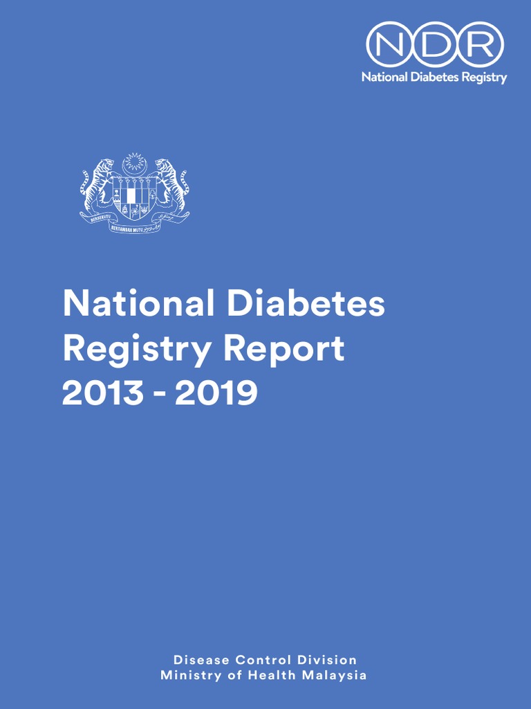 National Diabetes Registry Report 20132019 PDF