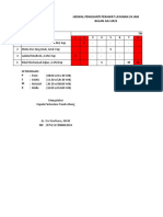 Jadwal Perawat Pengganti Layanan 24 Juli