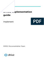 Dhis2 Implementation Guide