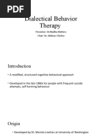 Dialectical Behavior Therapy 