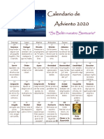 Calendario de Adviento 2020
