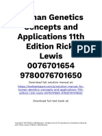 Human Genetics Concepts and Applications 11th Edition Ricki Lewis Solutions Manual Download