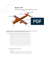 Parts of The Plane and Activities