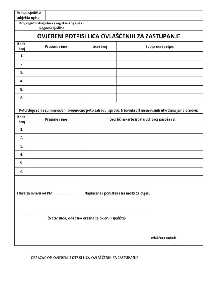 OP obrazac doc | PDF