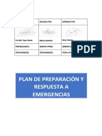 Plan de Preparacion y Respuesta A Emergencia Efsrt