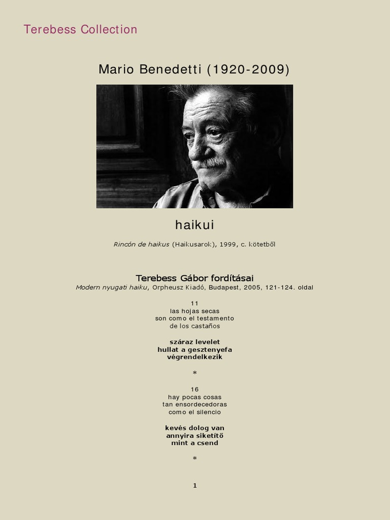 Benedetti PDF